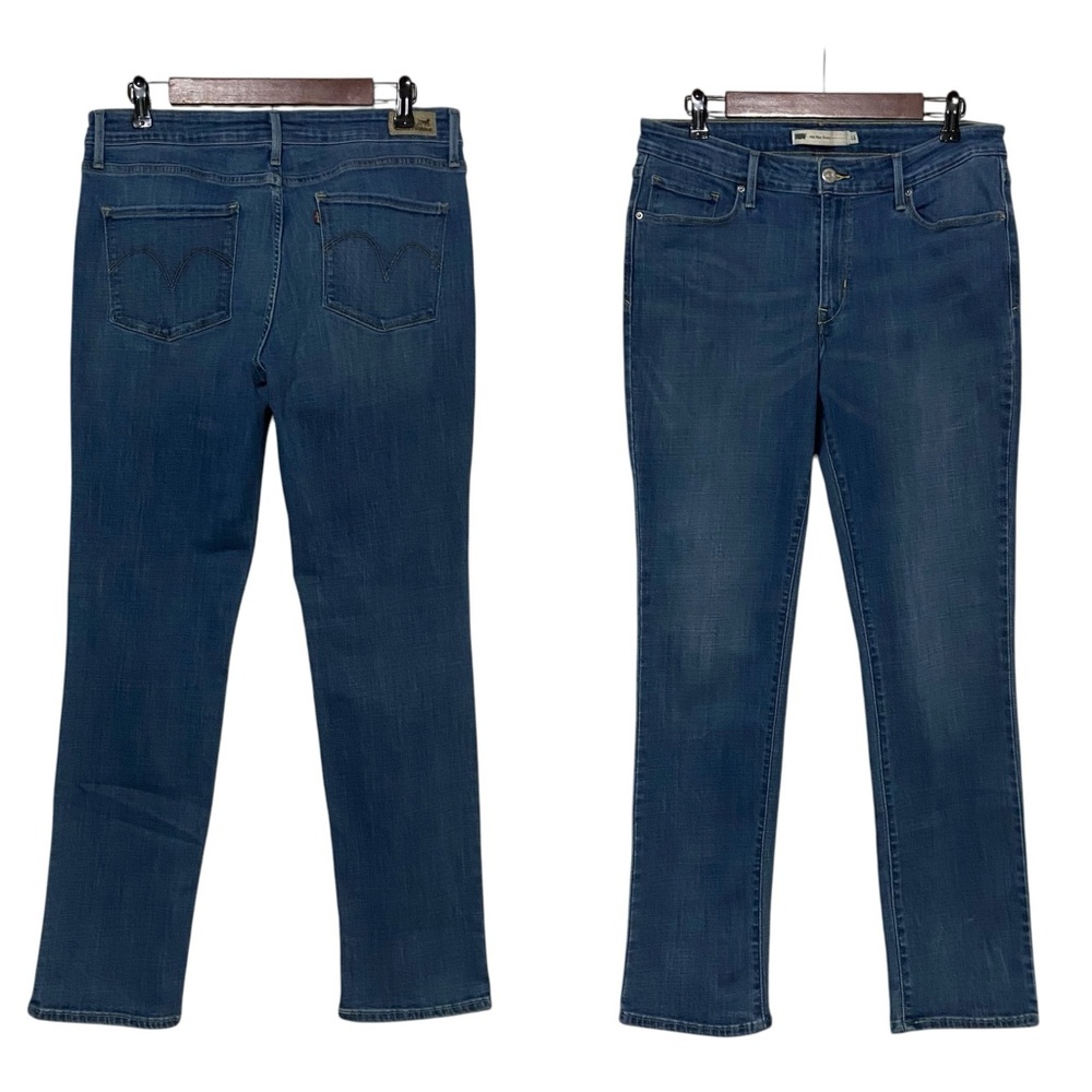 Levi’s Mid Rise Skinny Jeans Blue